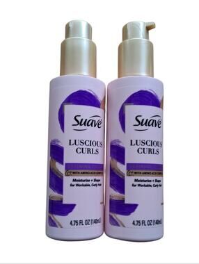NWT Suave Luscious Curls Defining Cream Bundle Lot Of 2